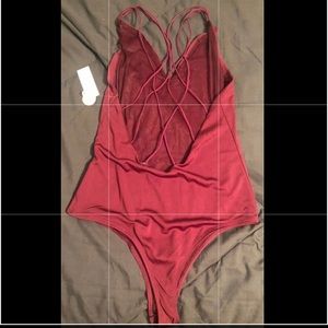 Small bodysuit backless